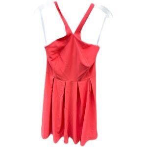Minuet size Medium strappy fit n flare coral lined sundress